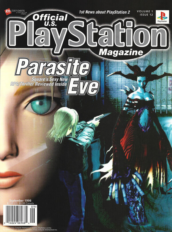 Official U.S. PlayStation Magazine Issue 012 (September 1998) cover